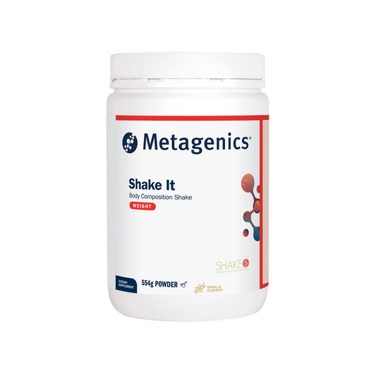 Metagenics Shake It Vanilla Flavour 554 g Oral Powder