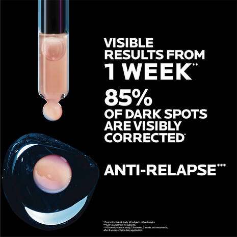 La Roche Posay Mela B3 Niacinamide Serum for Dark Spots 30ml visible results from 1 week, 85% dark spots corrected