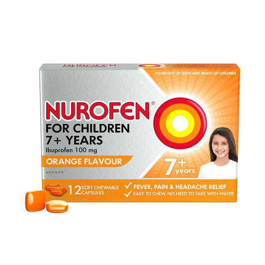 Nurofen For Children 7+ Chewable 12PK