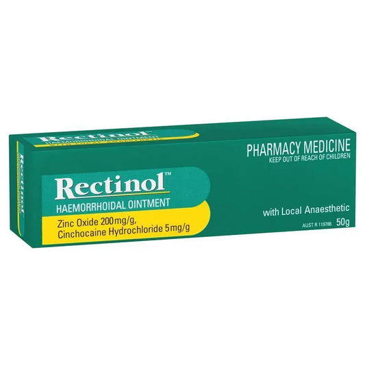 Rectinol Ointment 50g **EXPIRY 8/26**