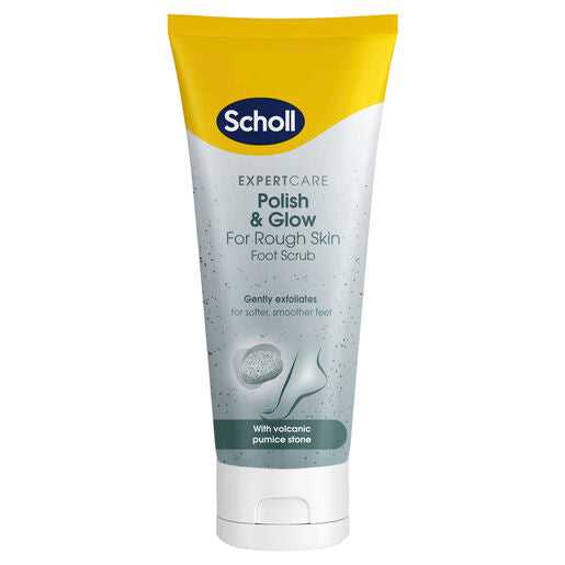 Scholl Polish & Glow foot scrub **EXPIRY 10/26**