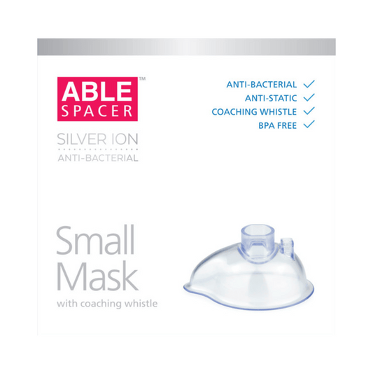 Able Spacer Small Mask With Coaching Whistle