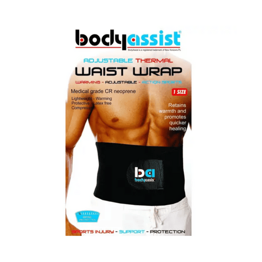 Body Assist Thermal Waist Belt Wrap - One Size