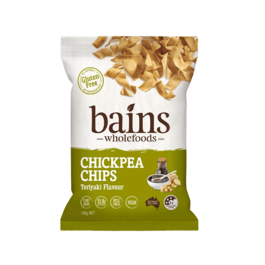 Bains Wholefoods Chickpea Chips Teriyaki Flavour