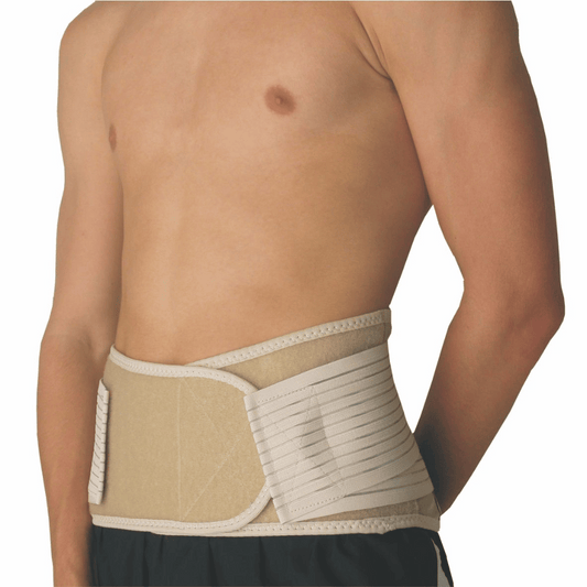 BodyAssist Sacro Cynch Elastic Back Support Beige