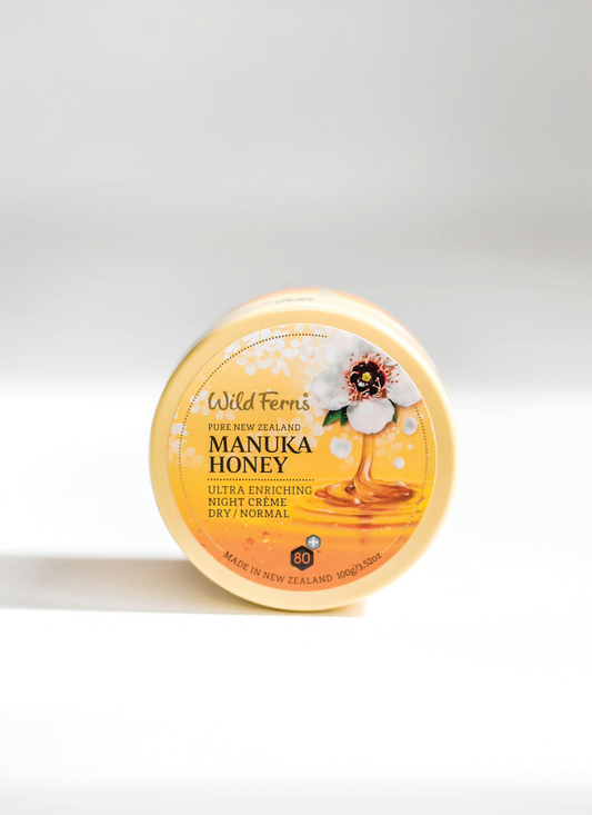 Manuka Honey Ultra Moisturising Night Crème – Dry to Normal 100g