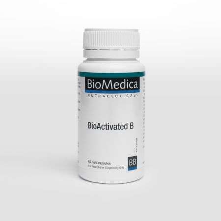 BIOMEDICA BIOACTIVATED B 60 CAPS