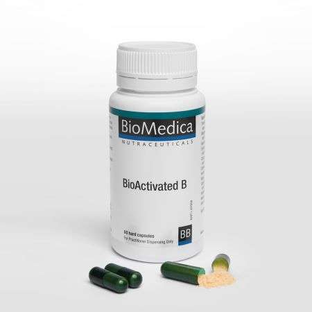BIOMEDICA BIOACTIVATED B 60 CAPS
