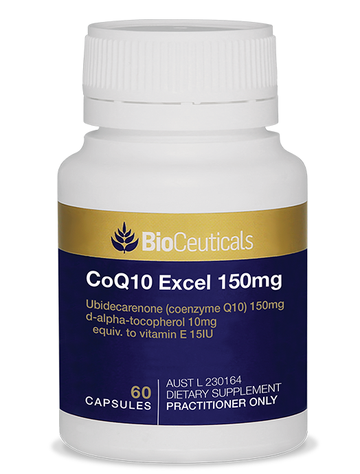 Bioceuticals Coq10 Excel 150Mg 60 Capsules