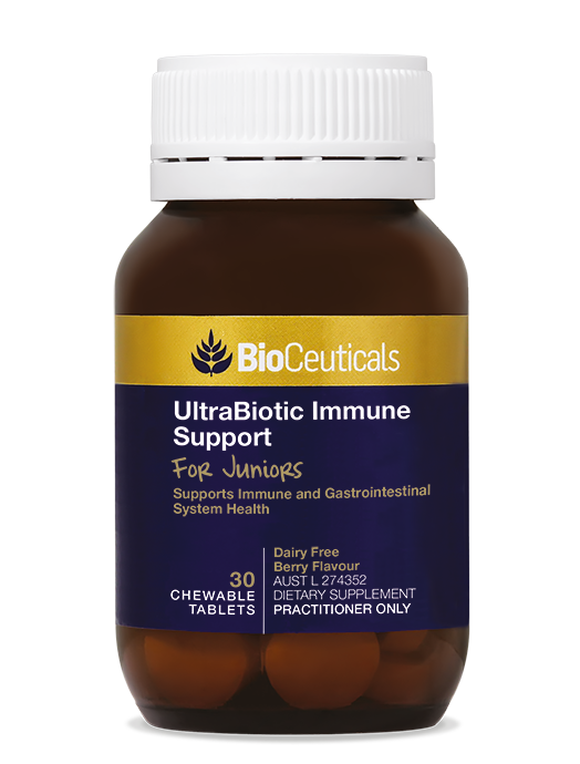 Bioceuticals UltraBiotic Immune Support For Juniors 30 Tablets