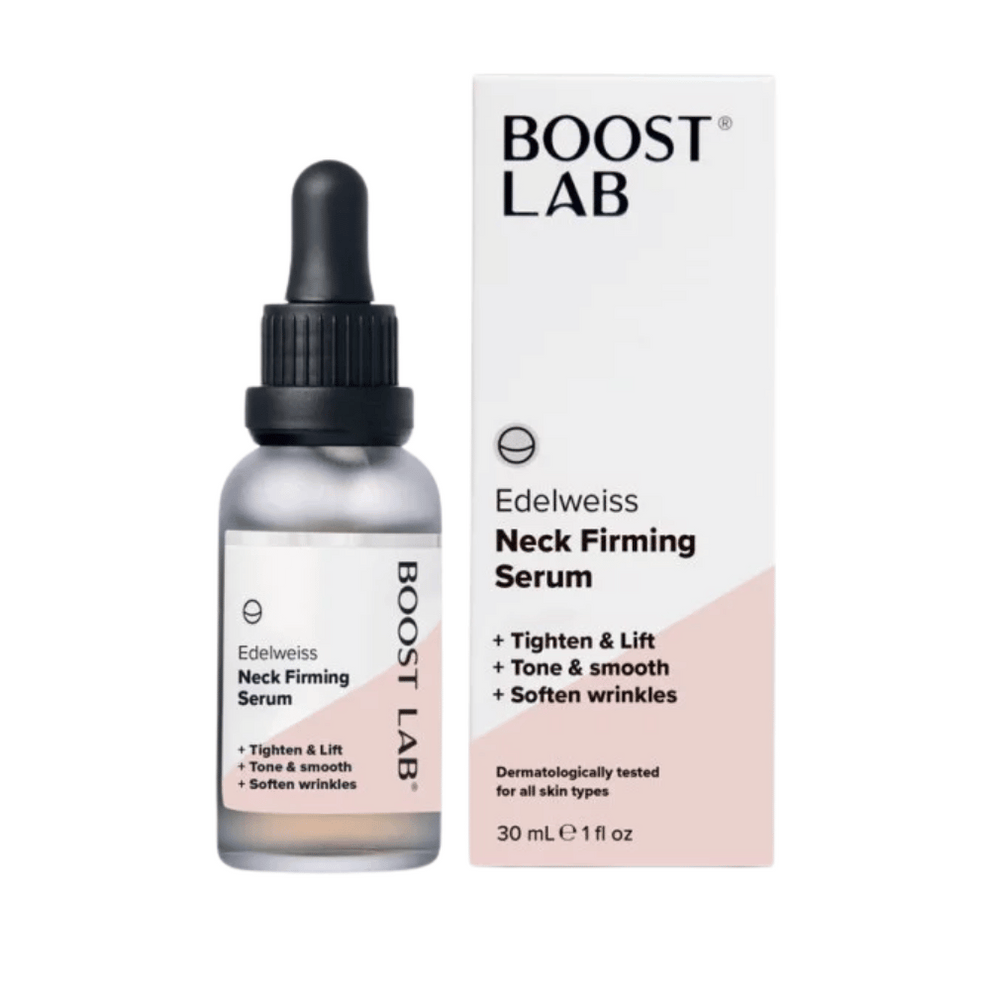 Boost Lab Edelweiss Neck Firming Serum 30mL | Specialist Clinic Pharmacy