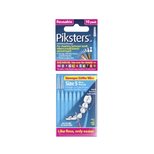 Piksters Interdental Brushes Size 5 Blue 10 pack