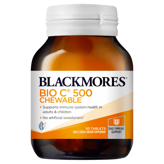 Blackmores Bio C 500 Chewable 50 Tablets