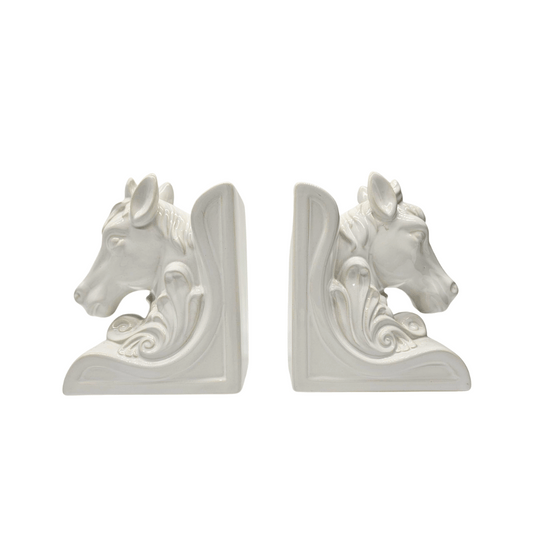 Horse Book Ends Set