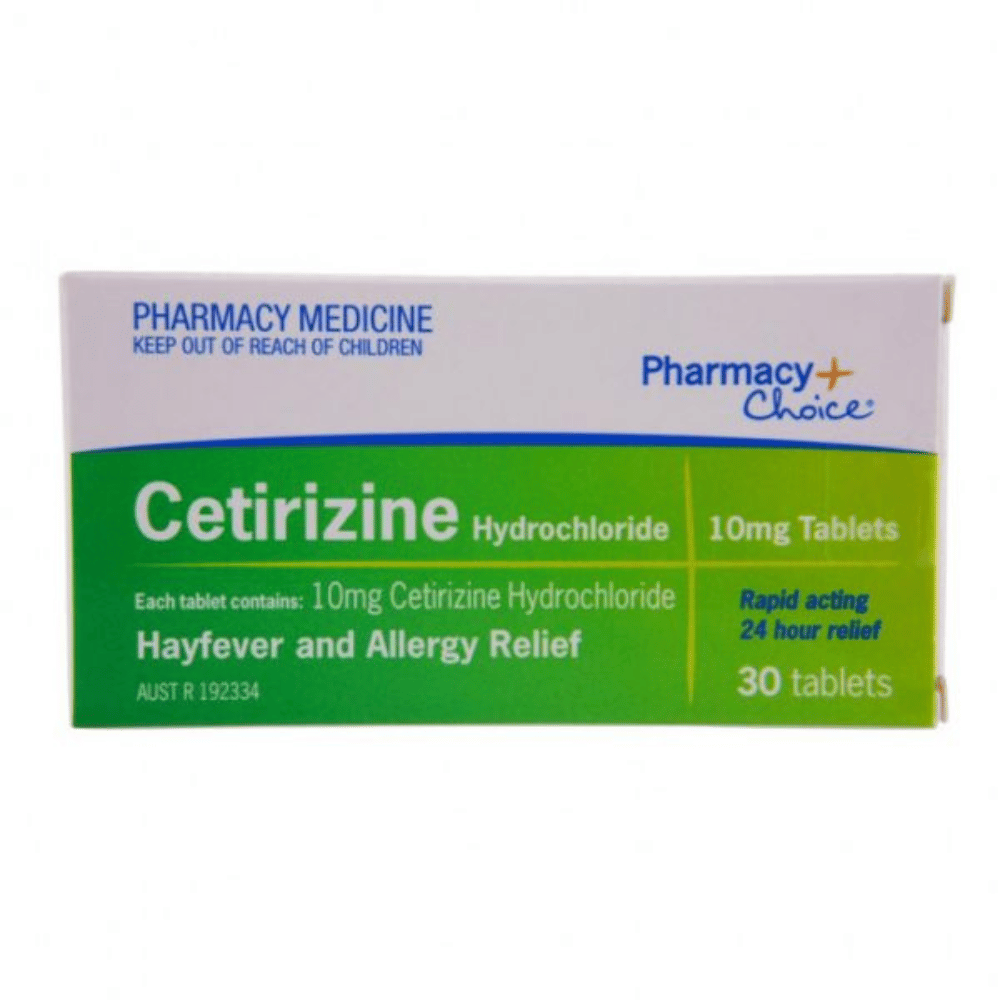 Pharmacy Choice Cetirizine 30 Tablets | Specialist Clinic Pharmacy