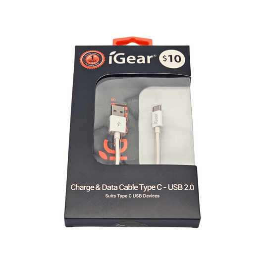 I Gear Charge & Data Cable Type C USB 2.0