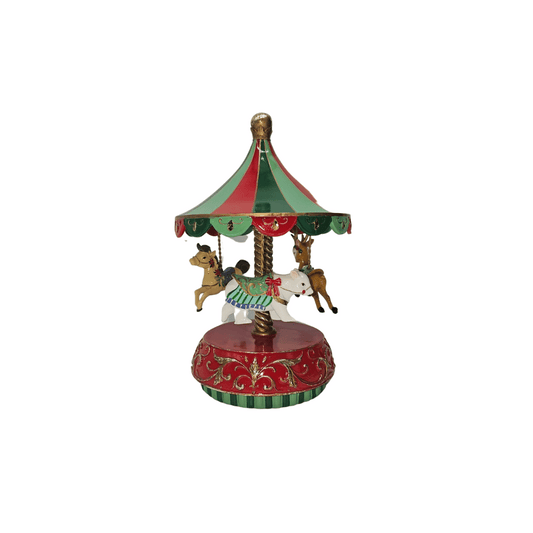 Christmas Carousel Music Box