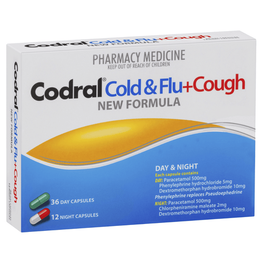 Codral PE Cold & Flu + Dry Cough Day & Night