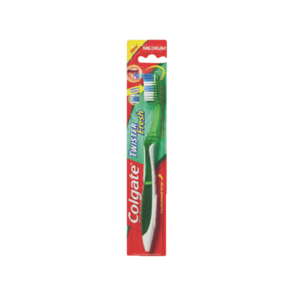 Colgate Plus Twister Medium Toothbrush | Specialist Clinic Pharmacy