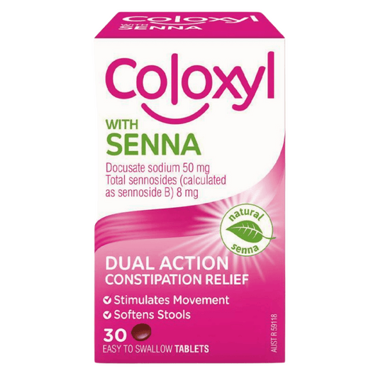 Coloxyl With Senna 30/90/200 Tablets