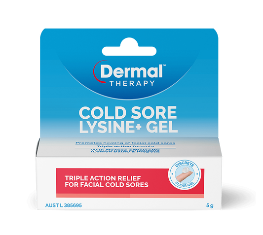 Dermal Therapy Cold Sore Triple Action Gel