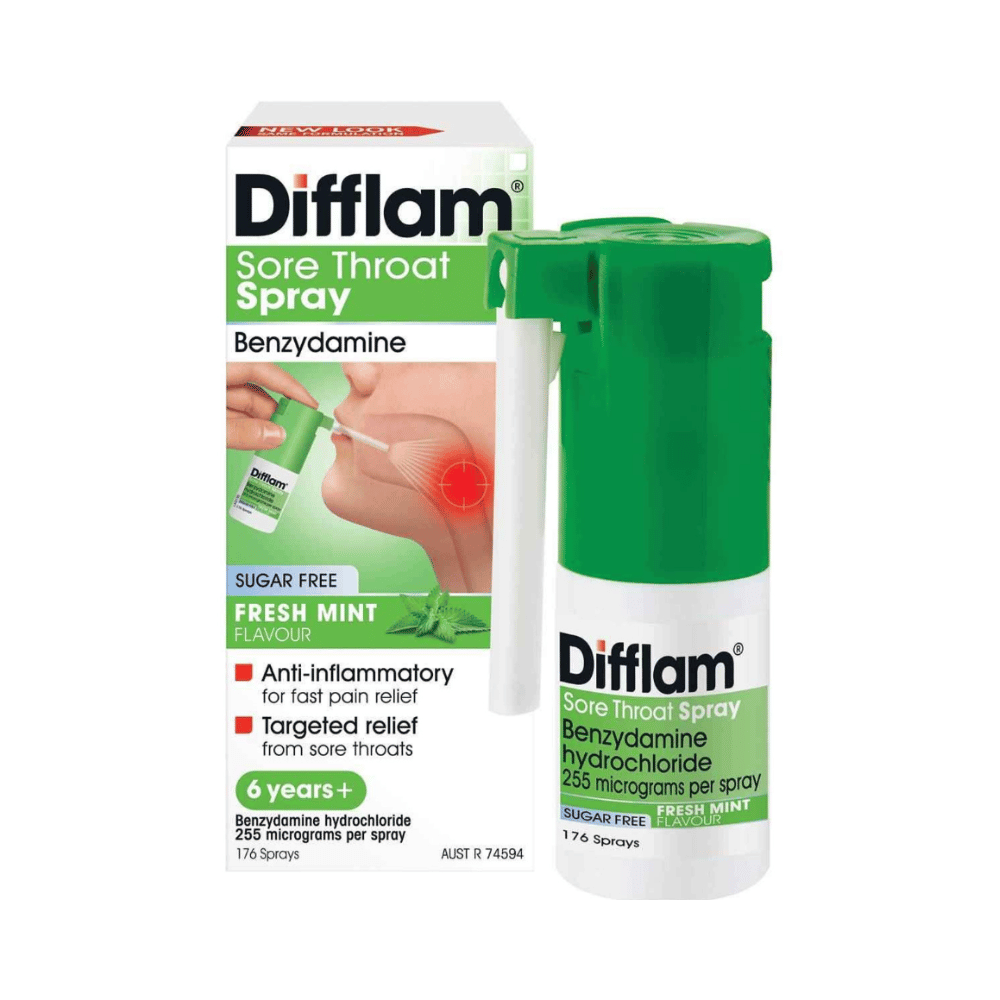 Difflam Anti-Inflammatory Throat Spary 30ml | Specialist Clinic Pharmacy