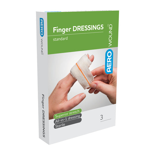 Aero Wound Finger Dressings 3 Pack