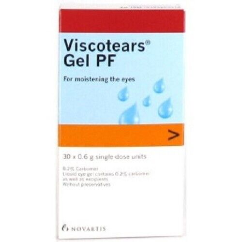 Viscotears Gel PF Eye Moisturizer Drops 18ml