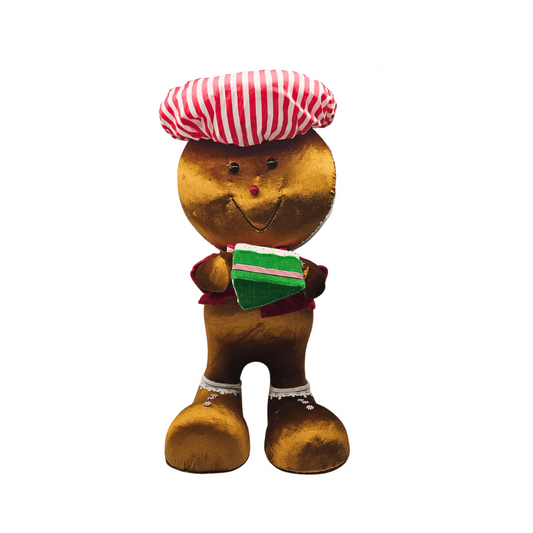 Gingerbread Man With Chef Hat