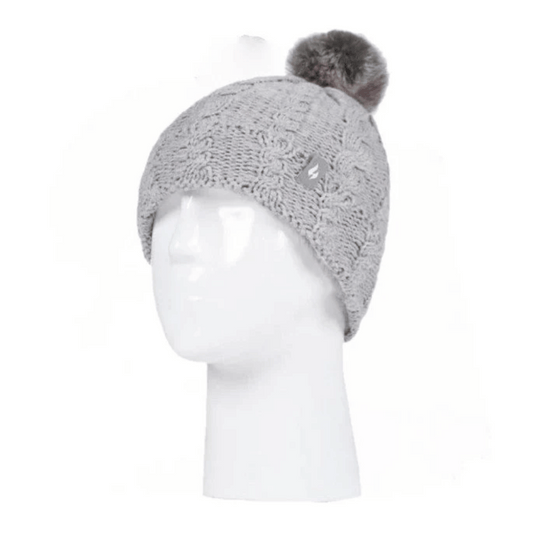 Heat Holders Girls Pom Pom Beanie 7-10 Years