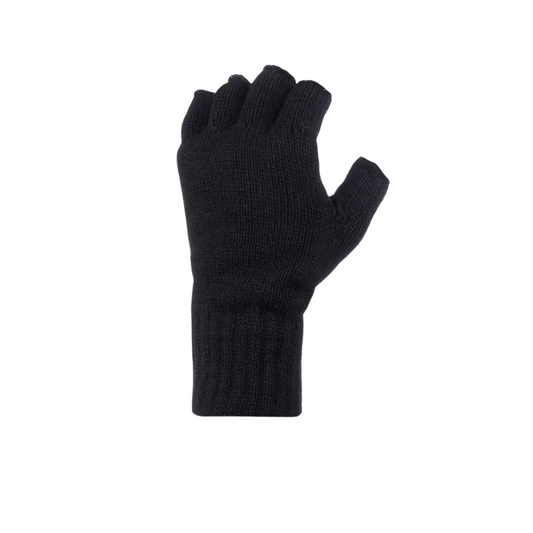 Heat Holders Fingerless Thermal Gloves Mens