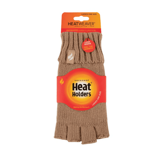 Heat Holders Fingerless Thermal Gloves Womens