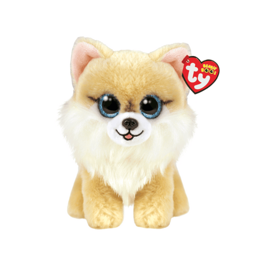 Ty Beanie Boos Plush Tan dog Honeycomb