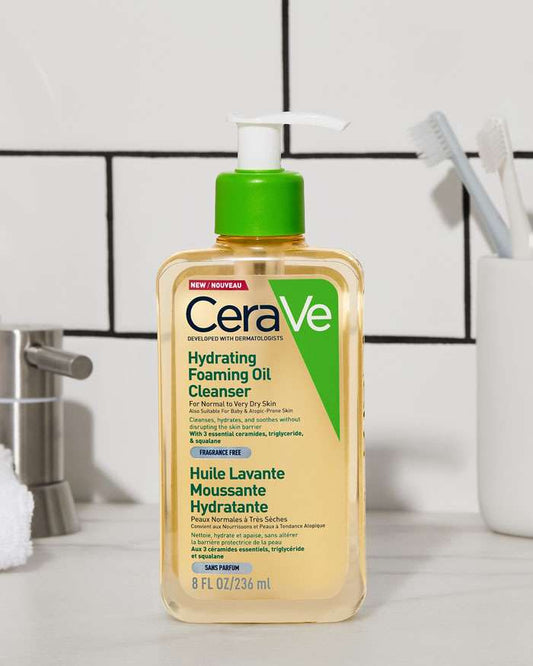 CeraVe Hydrating Foaming Oil Cleanser