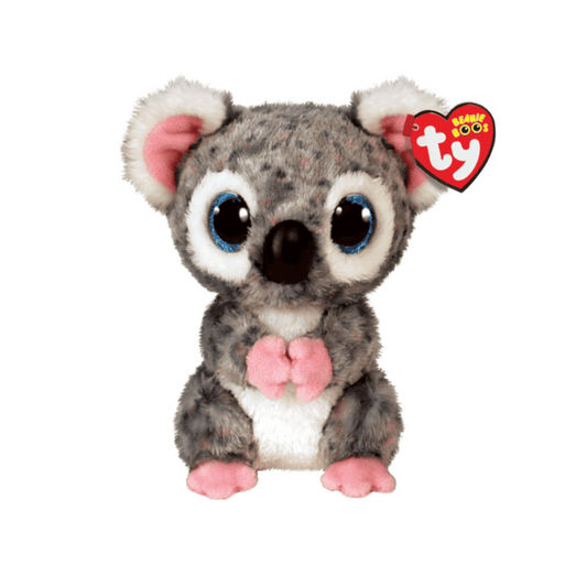 Ty Beanie Boos Plush Gray Koala Karli