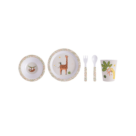 Ladelle Kids 5 Piece Dinner Set