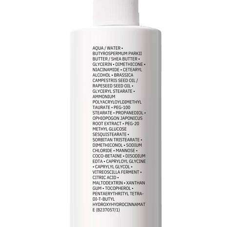 La Roche Posay Lipikar Ap+M Body Balm Cream 400ml ingredients list and formulation details for skin hydration.