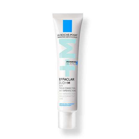 La Roche Posay Effaclar Duo+M Anti Imperfections Moisturiser 40ml in a tube package for oily-combination skin.