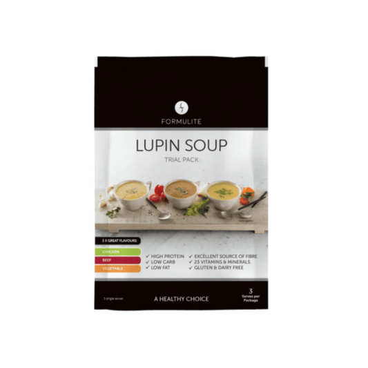 Formulite Lupin Soup Trial Pack 3x35g Sachets