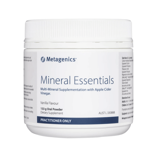 Metagenics Mineral Essentials Powder Vanilla Flavour 153 g