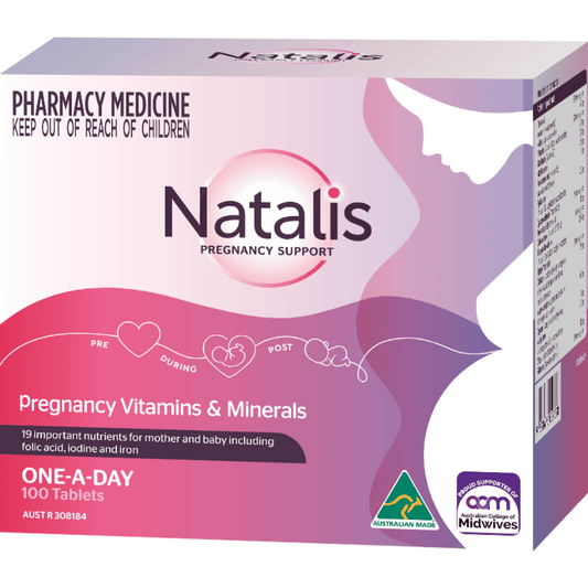Natalis Pregnancy Support 100 Tablets **EXPIRY 7/25**