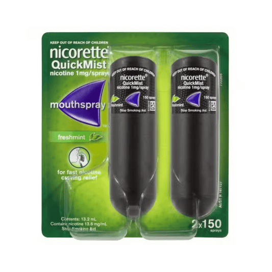 Nicorette Nicotine QuickMist Fresh Mint Spray