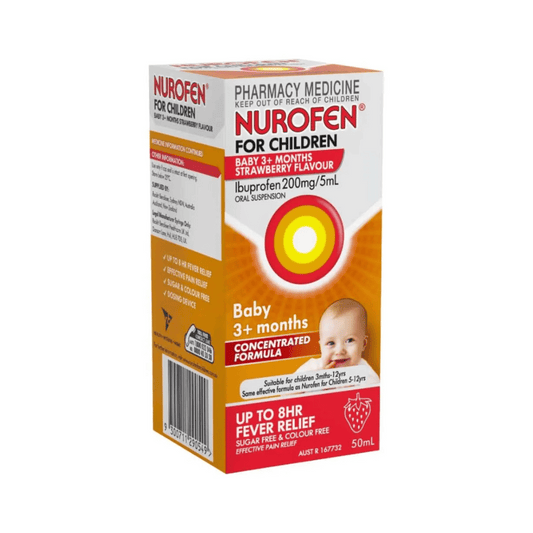 Nurofen for Children Baby 3+ Months Concentrated Formula Oral Suspension 50ml