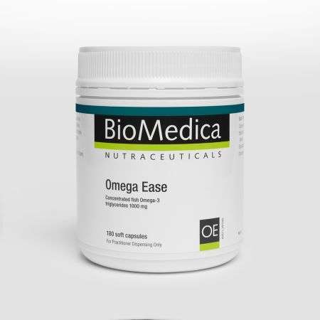 BIOMEDICA NUTRACEUTICALS OMEGA EASE 180C