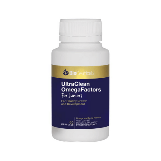 Bioceuticals UltraClean OmegaFactors for Juniors 60 Tablets