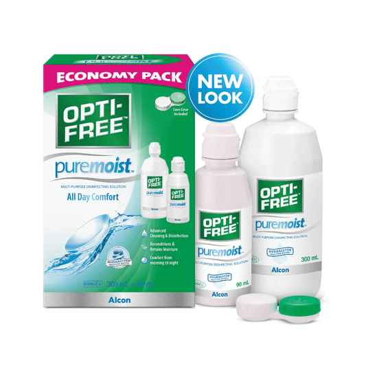 Opti-Free Puremoist Multi-Purpose Disinfecting Solution 300 ml + 90 ml