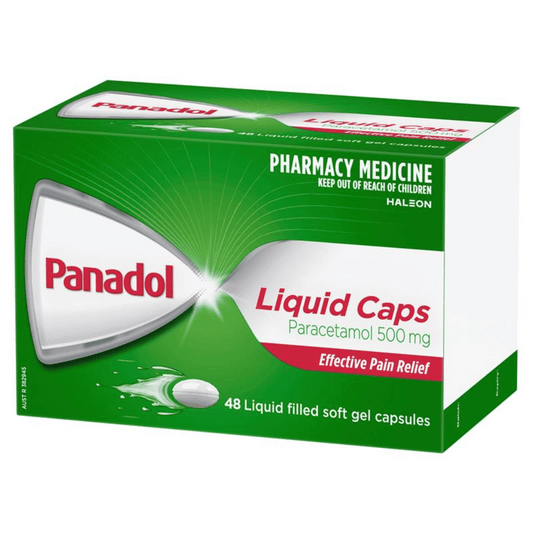 Panadol Liquid Caps 16/48 Capsules