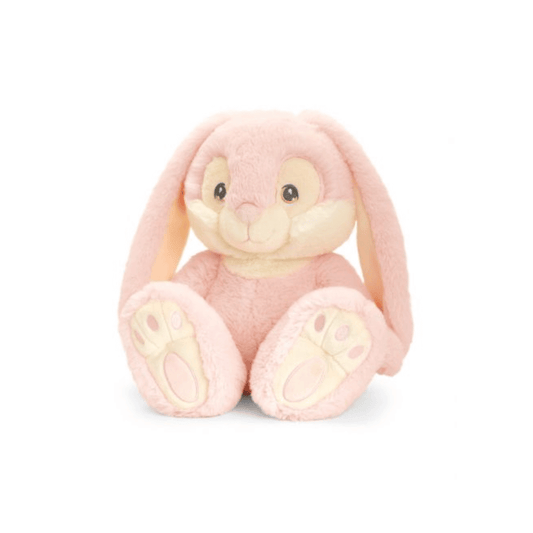 Plush Patchfoot Rabbit Pink Medium 22cm