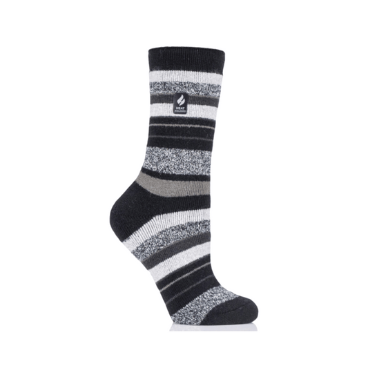 Heat Holders Women's Peony LITE Multi Stripe Crew Socks US 5-9