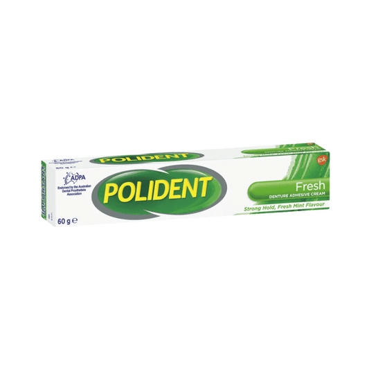 Polident Fresh Denture Adhesive Fresh Mint Cream 60g